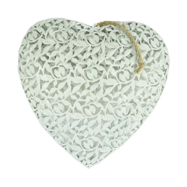 Dekoracja wisząca Antic Line Heart, 36x36 cm