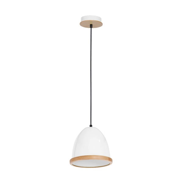 Biała lampa sufitowa Studio Single, ⌀ 21 cm