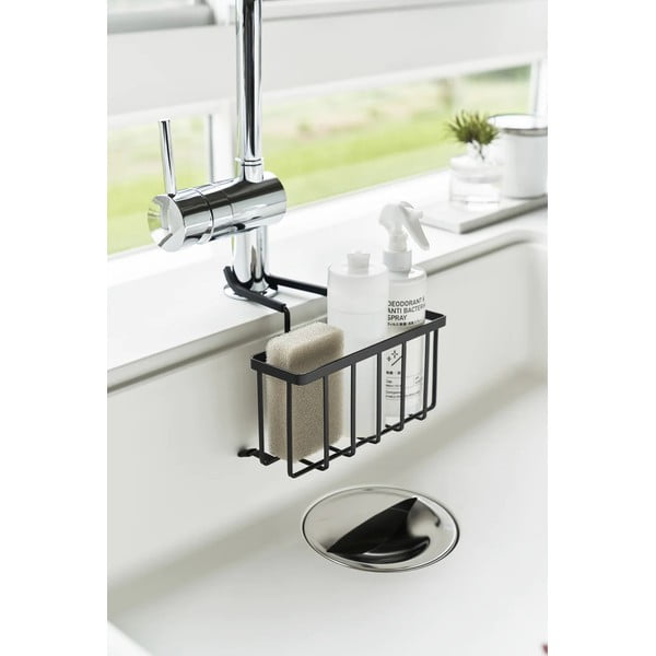 Wiszący metalowy uchwyt na gąbkę – YAMAZAKI-image-2