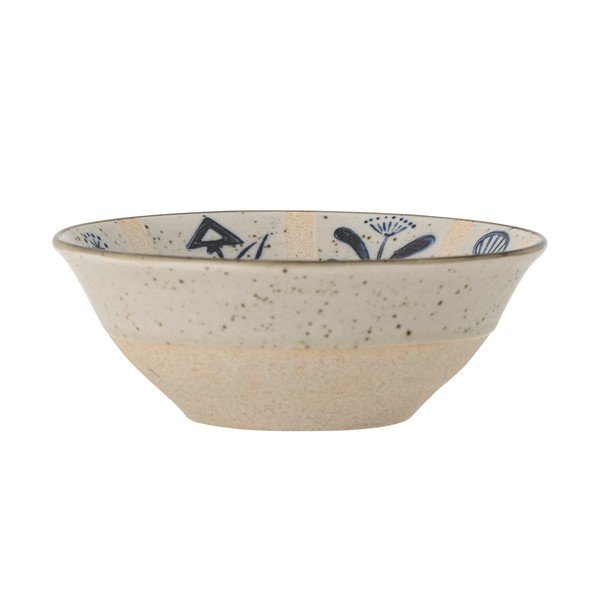 Jasnoniebiesko-kremowa kamionkowa miska 500 ml Leonie – Bloomingville-image-2