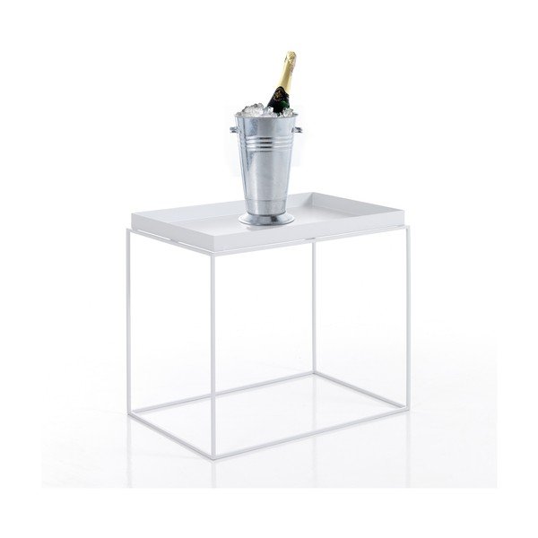 Metalowy stolik ogrodowy 60x40 cm Hannah – Tomasucci-image-2