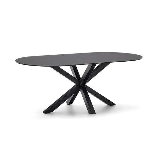 Stół ze szklanym blatem 100x200 cm Argo – Kave Home