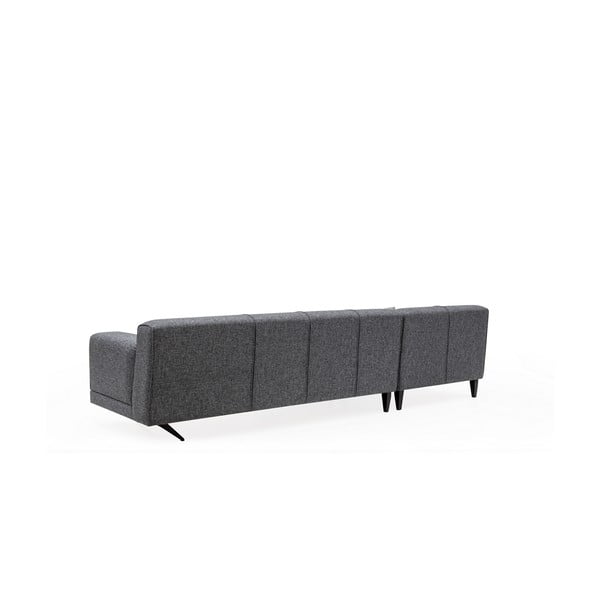 Ciemnoszara sofa narożna Artie Jivago, narożnik lewy-image-4