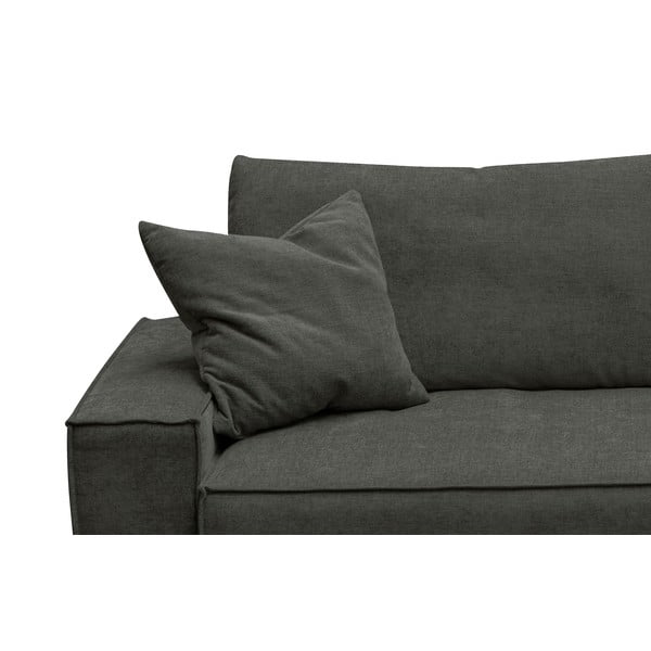 Antracytowy regulowany narożnik rozkładany Ghado Melow-image-1