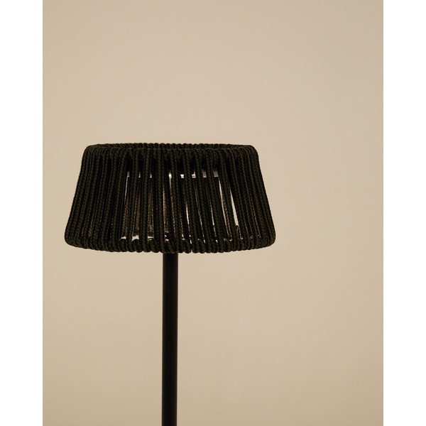 Solarna zewnętrzna lampa stołowa LED ø 11 cm Aldet – Kave Home-image-3