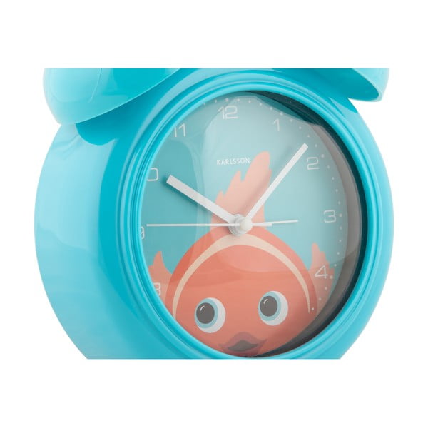 Budzik dla dzieci ø 15 cm Peekaboo Goldfish – Karlsson-image-2