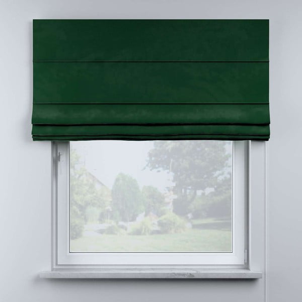 Zielona roleta rzymska 170x130 cm Posh Velvet – Yellow Tipi-image-4