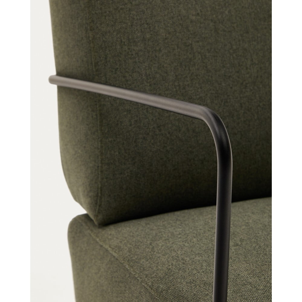 Zielony fotel Gamer – Kave Home (zdjęcie 8)
