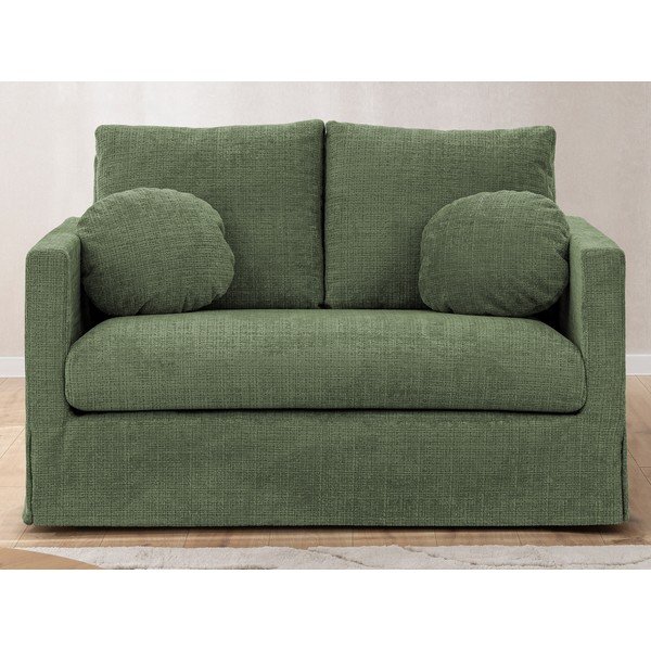 Zielona sofa 140 cm Paphos – Ropez-image-1