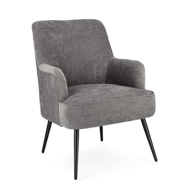 Szary fotel Ernestine – Yes Everyday