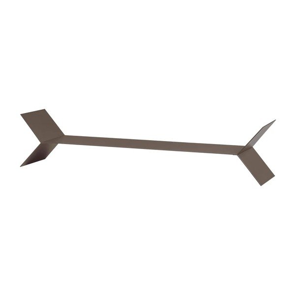 Brązowe metalowe półki zestaw 3 szt. 80 cm Lorin – WOOOD-image-4