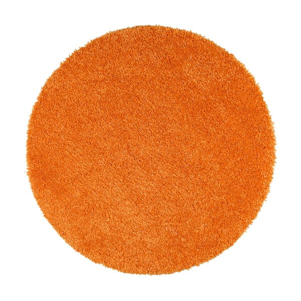 Pomarańczowy dywan Universal Aqua Liso, ø 80 cm