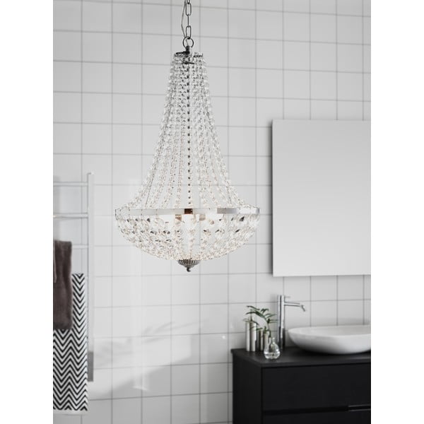 Lampa wisząca w kolorze srebra ø 40 cm Gränsö – Markslöjd-image-1