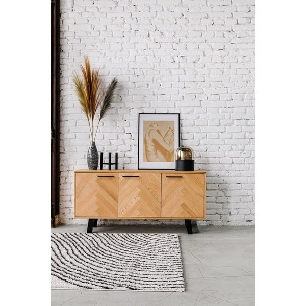 Komoda z drewna dębowego Actona Brighton-image-1