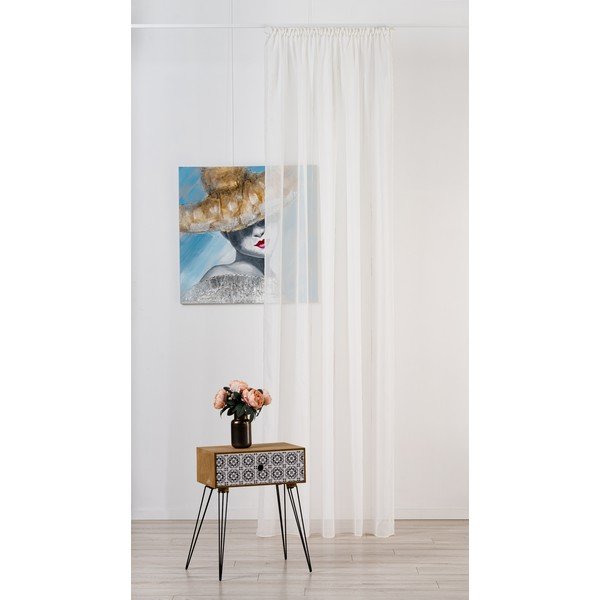 Kremowa firanka 300x260 cm Frida – Mendola Fabrics-image-1