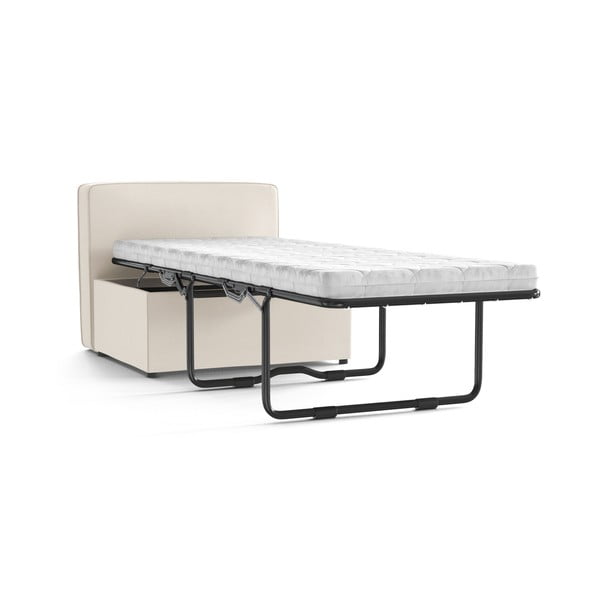 Kremowy tapicerowany rozkładany puf My Pop Design Brady, 80 cm-image-3