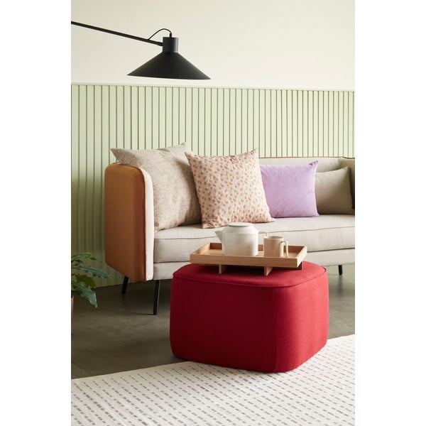 Pomarańczowo-biała sofa Hübsch Shade-image-3