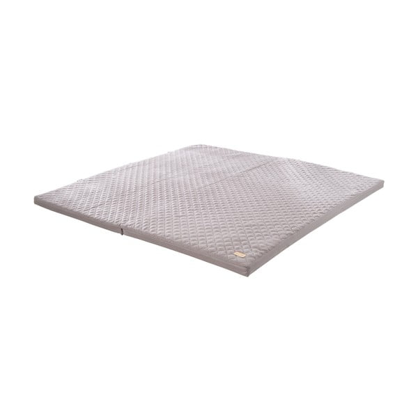 Ciemnoszara mata do zabawy dla dzieci 120x120 cm Style – Roba
