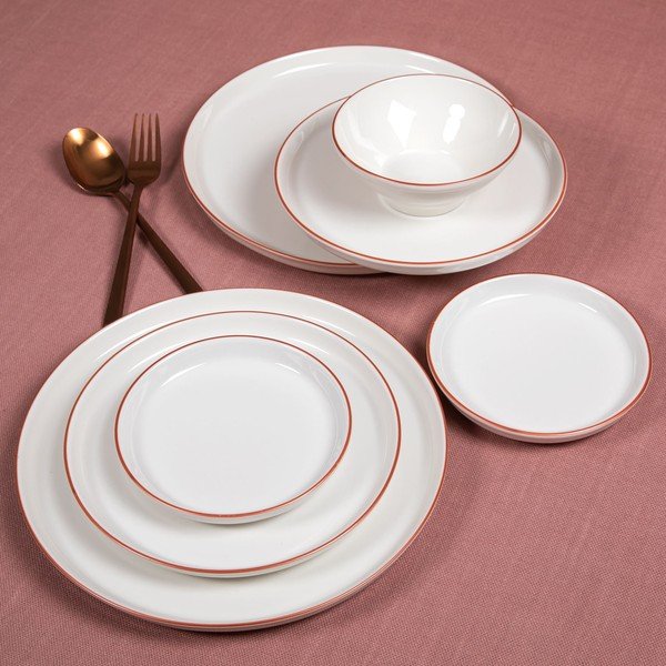 16-częściowy zestaw porcelanowych naczyń Güral Porselen Classical-image-4