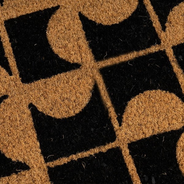 Wycieraczka z włókna kokosowego 40x60 cm Mid – Casa Selección-image-1