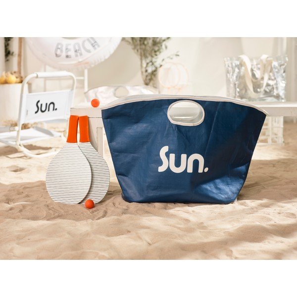 Niebieska torba plażowa Sunnylife Everything Bag-image-3