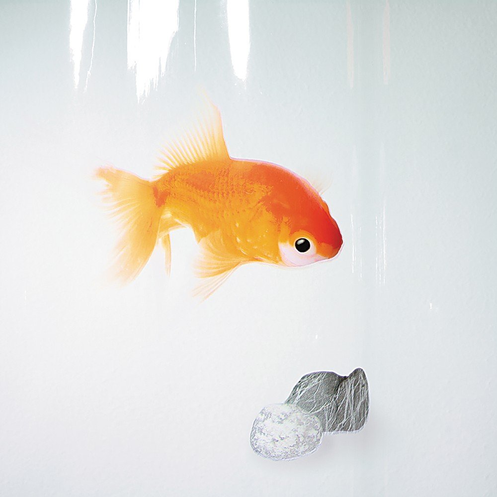 Zasłona prysznicowa 180x200 cm Goldfish – Spirella (zdjęcie 3)