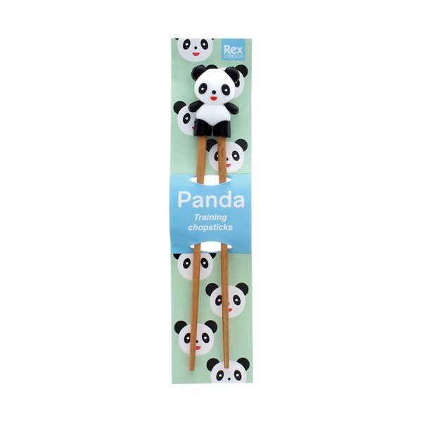 Drewniane pałeczki treningowe dla dzieci w naturalnym kolorze Panda – Rex London-image-4