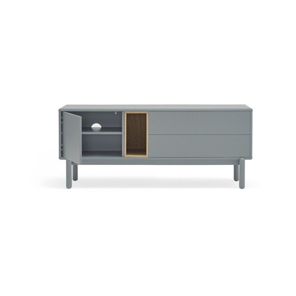 Niebieska/szara szafka pod TV 140x56 cm Corvo – Teulat-image-3