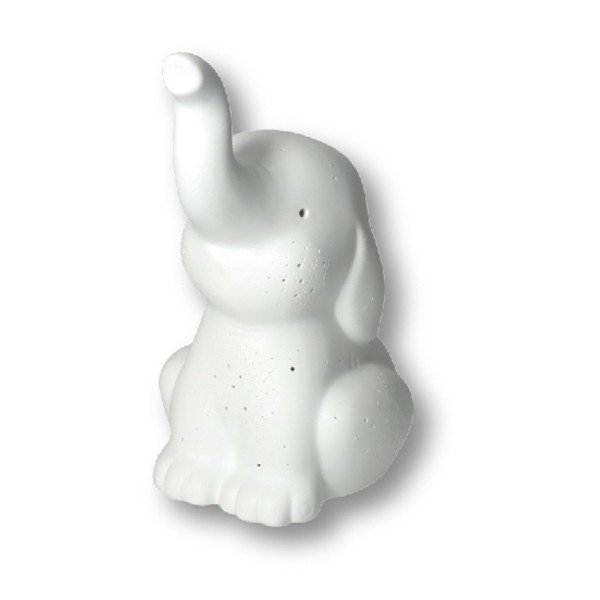 Biała lampka dziecięca Elephant – Brandani