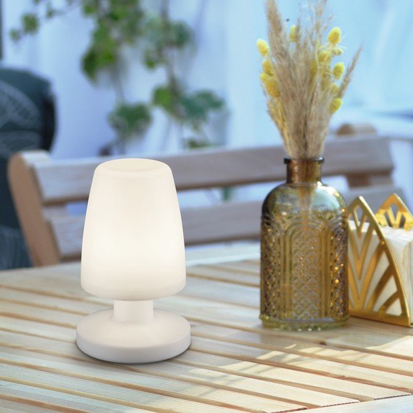 Solarna lampa zewnętrzna LED (wysokość 21 cm) Dora – Reality-image-2