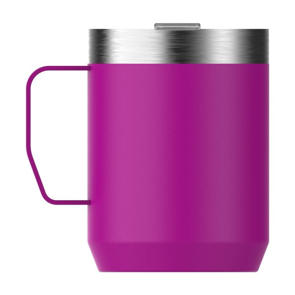 Różowy kubek termiczny ze stali nierdzewnej 230 ml Stay-Hot Camp Mug Violet Blossom – Stanley-image-2