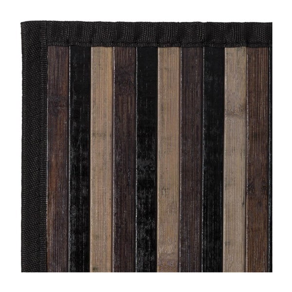 Szary bambusowy dywan 60x90 cm – Casa Selección-image-1