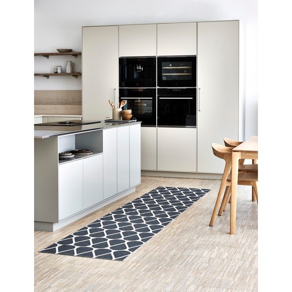 Ciemnoszary dywan odpowiedni na zewnątrz 70x50 cm Otis Granit – Pappelina-image-1