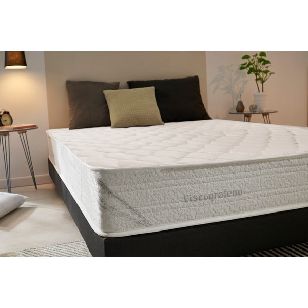 Średnio twardy/ekstra twardy piankowy materac dwustronny 160x200 cm Relaxium – Moonia-image-2