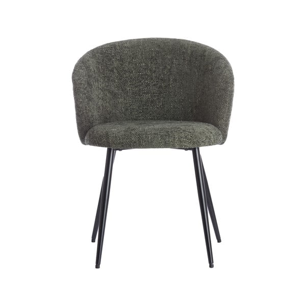 Metalowe fotele jadalniane zestaw 2 szt. w kolorze khaki Radaja – Light & Living-image-2