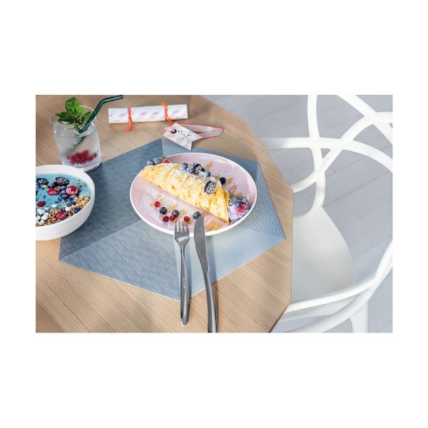 Biało-różowy porcelanowy talerz Villeroy & Boch Uni, ⌀ 24 cm-image-2