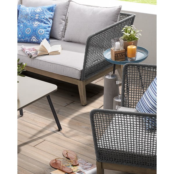Jasnoszara sofa 2-osobowa La Forma Relax-image-4