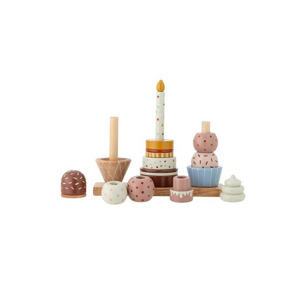 Wieża do układania z litego drewna Celebrate – Bloomingville Mini-image-4