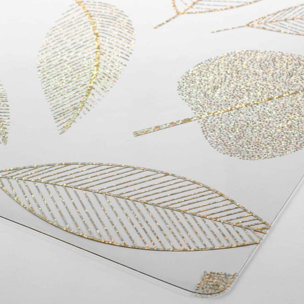 Plastikowa mata stołowa 30x45 cm Feuillette – douceur d'intérieur-image-1