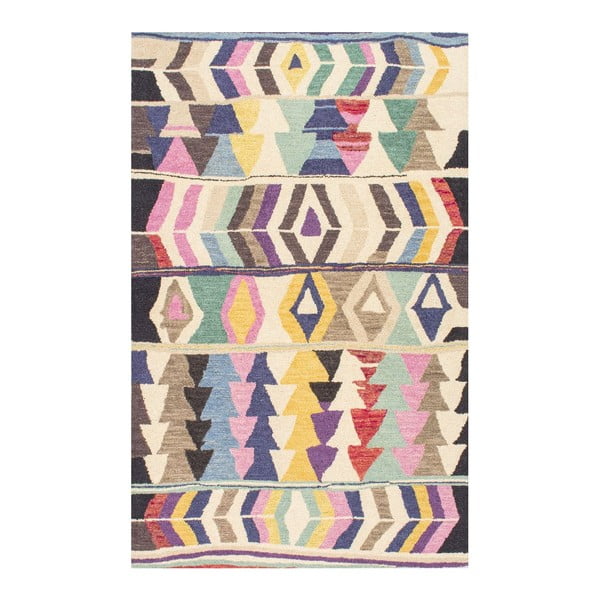 Wełniany dywan Aztec Multi, 122x182 cm