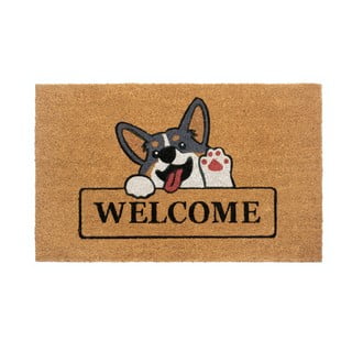 Wycieraczka z włókna kokosowego 75x45 cm Welcome & Dog – Hanse Home