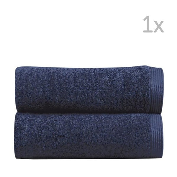 Granatowy ręcznik Sorema New Plus, 30 x 50 cm