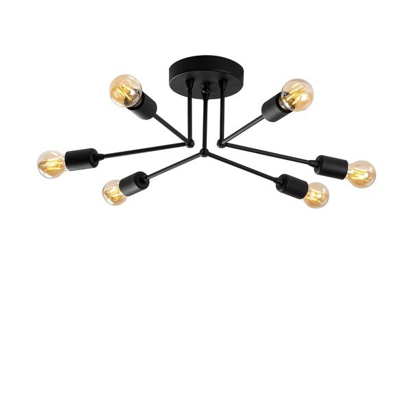 Czarna lampa sufitowa Sparrow – Opviq lights-image-2