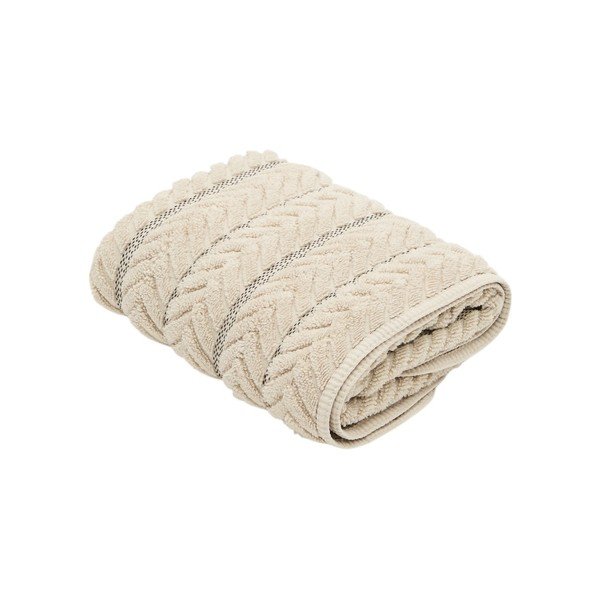 Beżowy bawełniany ręcznik frotte 50x90 cm Rune – Kave Home