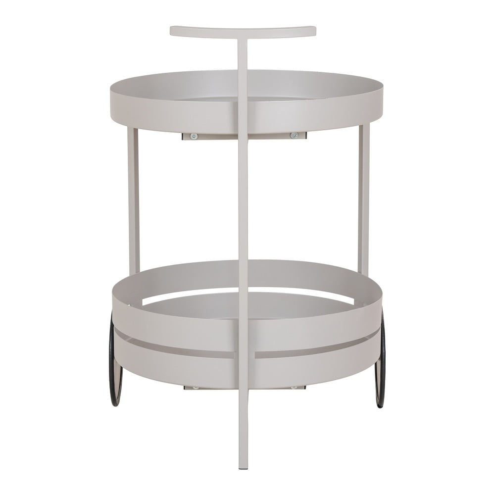 Metalowy barek na kółkach 40x49,5 cm Beja – House Nordic (zdjęcie 4)