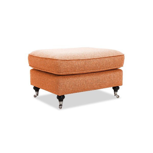 Pomarańczowy taboret VIVONITA William