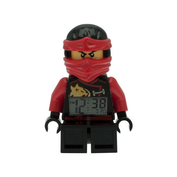 Zegar z budzikiem LEGO® Ninjago Sky Pirates Kai-image-2