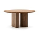 Okrągły stół z blatem w dekorze orzecha ø 150 cm Nealy – Kave Home