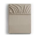 Jasnobrązowe dżersejowe prześcieradło z gumką 120x200 cm Amber – Restilo