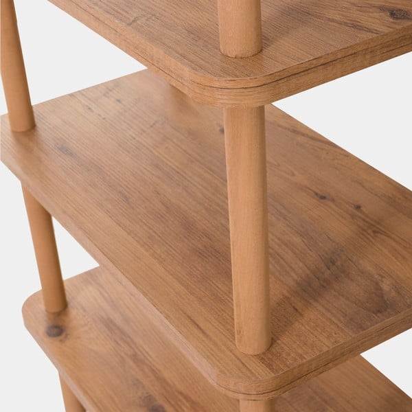 Regał w dekorze sosny 80x168,5 cm Step – Kalune Design-image-4